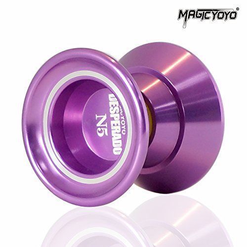 MAGICYOYO Desperado N5 Yoyo Logo-Laser Engrave for All Tricks N5 Purple
