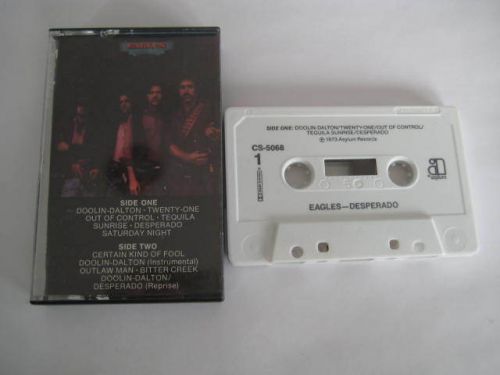 Eagles desperado cs-5068 cassette tape full album