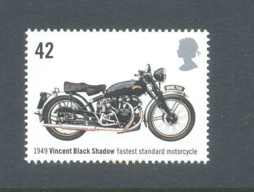 Great britain-vincent black shadow fastest motorcycle-motorbikes mnh
