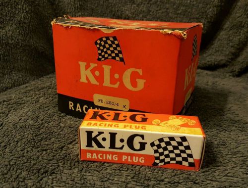 KLG racing spark plugs, F.280/4, F.300/4, Norton, BSA, Triumph, Vincent, AJS
