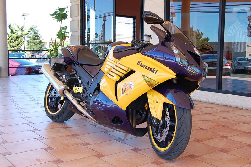 2008 Kawasaki Ninja ZX-14 Lakers Edition Other, Fast! 8k Miles Only! 1400cc