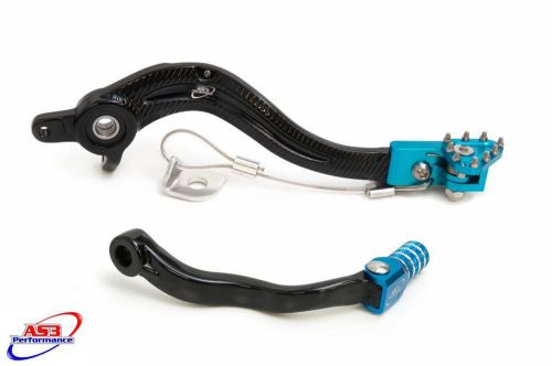 Husaberg te 250 300 2011-2014 forged gear lever &amp; rear brake pedal combo set