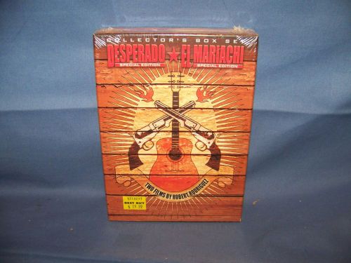 El Mariachi/Desperado (DVD, 2003, 2-Disc Set, Special Edition) Boxed Set NEW