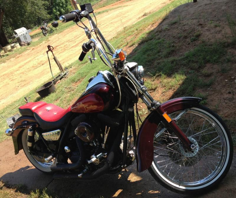 1987 harley davidson fxrs, apes, s&s carb, shorty pipes(very loud)