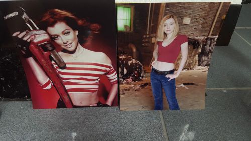 ALYSON HANNIGAN LOT OF PHOTOS 8X10 GLOSSY PICTURES BUFFY THE VAMPIRE SLAYER FAN
