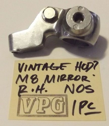 NOS Vintage Japanese Hodaka? Brake Lever PERCH Bracket Holder M8 Mirror Mount
