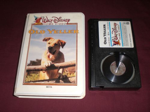Walt Disney Home Video Old Yeller Beta Tape
