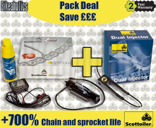 Scottoiler pack - E System &amp; Dual Injector- Husaberg FE 400 - 1996
