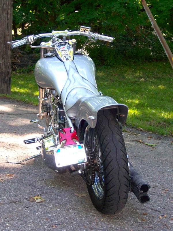 Custom bobber softtail style silver bullet- check it out!