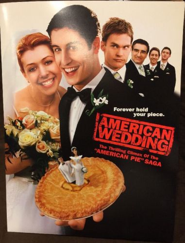 American wedding movie press kit (starring jason bigg, alyson hannigan)