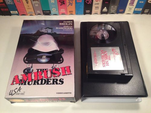 The Ambush Murders TV Movie Drama Betamax NOT VHS 1982 James Brolin Beta Tape