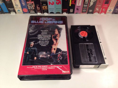 The Cop In Blue Jeans Betamax NOT VHS 1976 Italian Crime Action Beta Corbucci