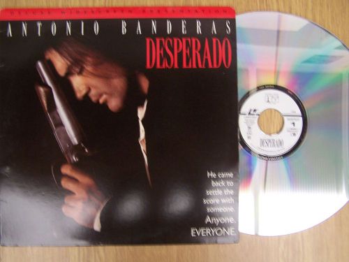 Desperado-antonio banderas/salma hayek-original usa laserdisc 1995-widescreen
