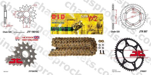 DID- Gold Motorcyle HD Kit 13t 52t 520 118 fits Husaberg FE450 Enduro 09-11