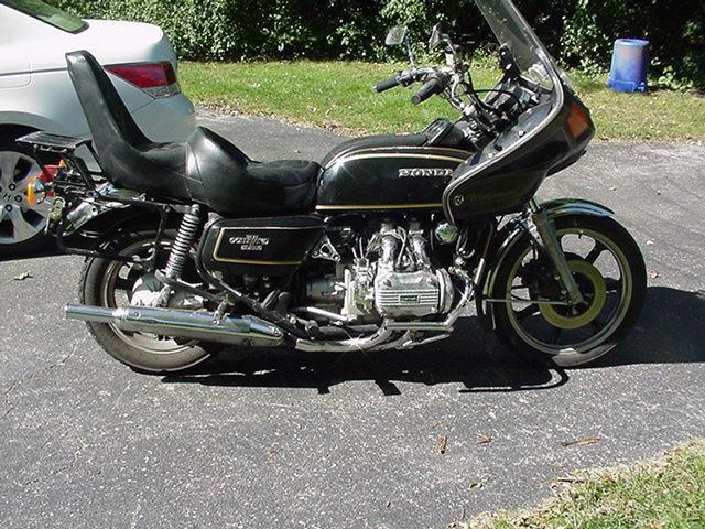 1978 Honda GL 1000 golding gl1000 with lester mag wheels and electronic ign.