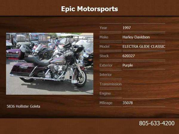 1997 Harley-Davidson ELECTRA GLIDE CLASSIC