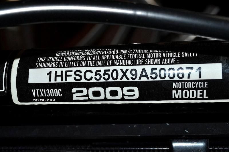 2009 Honda VTX 1300 C 