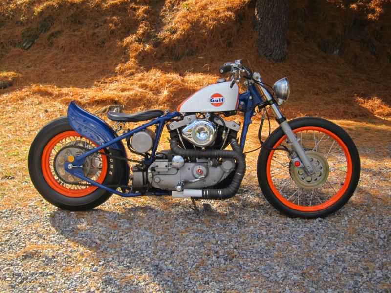 Dp customs gulf bike "king of cool" 79' harley ironhead