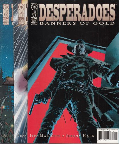 Desperado&#039;s barriers of gold #1-5 - complete run - idw comics
