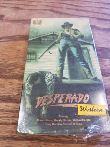 Desperado VHS Video Tape Franco Nero Keoma Django Rides Again Enzo