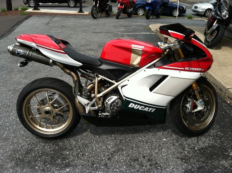 2007 Ducati 1098 S Tricolore Sportbike 