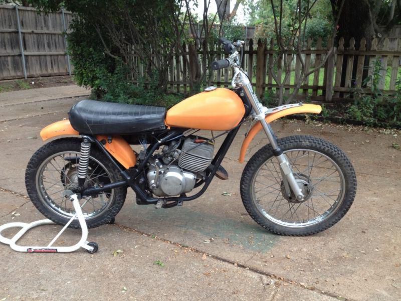 Harley Davidson SX250 Motorcycle SX 250 Vintage Dirt bike