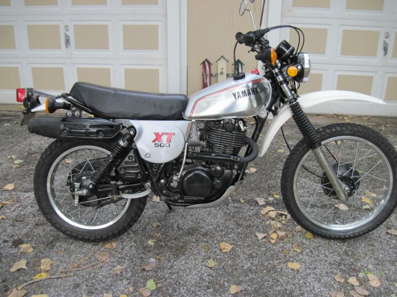 Yamaha XT500 XT500H XT 500 1981