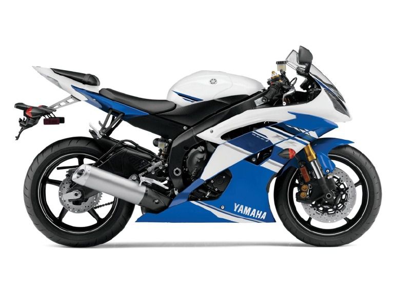 2014 Yamaha YZF-R6 - Team Yamaha Blue / White, Rapid Red / White 