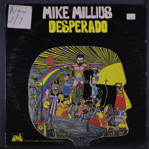 MIKE MILLIUS: Desperado LP (VG+ cover, toc, promo tobc) Rock &amp; Pop