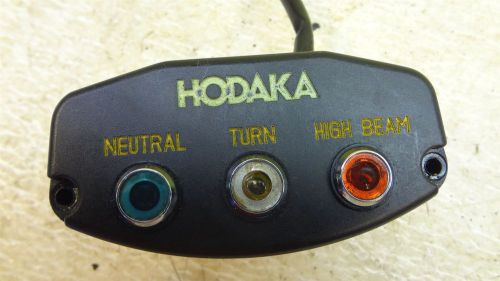 76 Hodaka Road Toad 100 Wombat AHRMA S370-1&#039; indicator pilot idiot lights panel