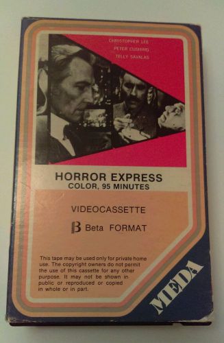 Horror Express in Color ! Beta Format