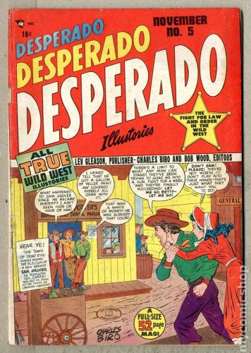 Desperado (1948 Lev Gleason) #5 GD+ 2.5