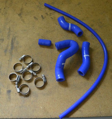 KTM Husaberg FE501 FE 501 Non Thermostat Hose Kit With Clamps Gloss Blue