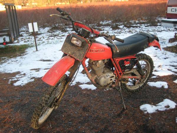 1979 honda xr185 dirt bike