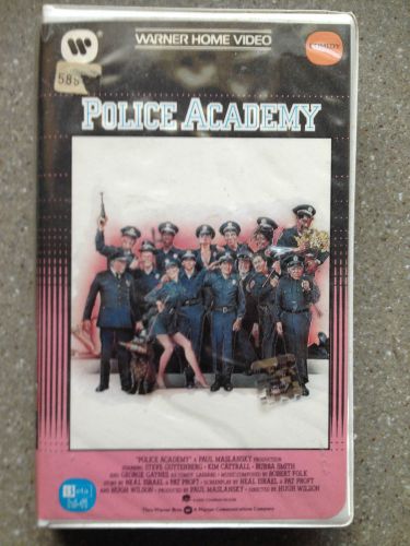 Police Academy - Steve Guttenberg - BETA - Betamax
