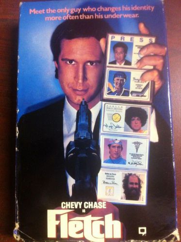 FLETCH Beta format Chevy Chase Original Release on Video 1985 Comedy
