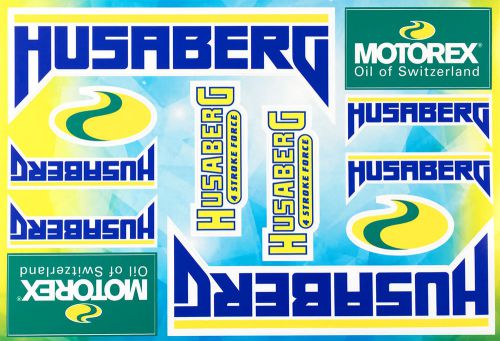 Husaberg motorcycle decals stickers graphic set vinyl logo aufkleber adesivi