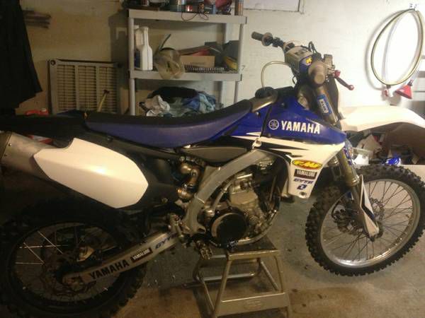 2011 Yamaha YZ450F part trade for older stand up jet skis