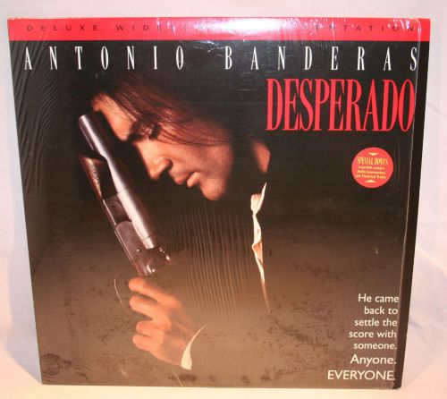 Laserdisc [L] * Desperado * Antonio Banderas Selma Hayek Widescreen Extended