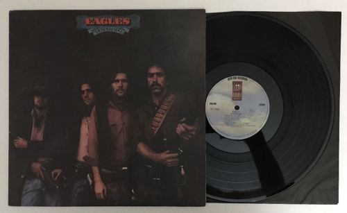 The Eagles - Desperado - 1973 Vinyl LP Record Textured Cover SD 5068 (EX)