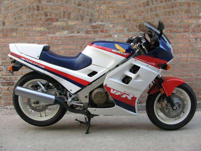 1986 Honda VFR700 Interceptor Sportbike 