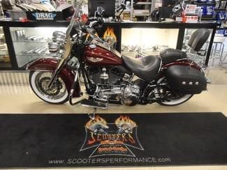 2008 Harley Davidson Softail Deluxe Crimson Red Sunglo, 4304 miles HD Saddlebags
