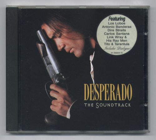 DESPERADO (OST) (18 trk CD album) Los Lobos, Link Wray, Dire Straits, Santana