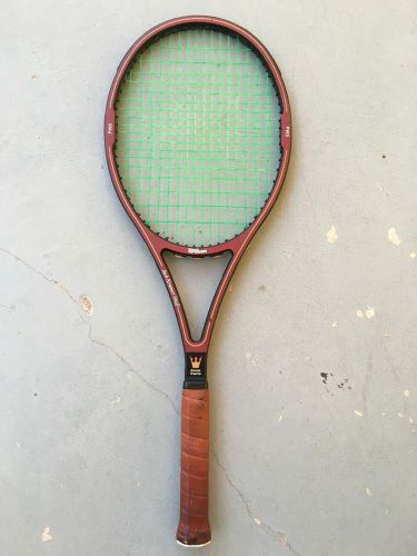 Wilson Jack Kramer Staff 85 4 1/2 Grip St. Vincent Vintage Frame Tennis Racket