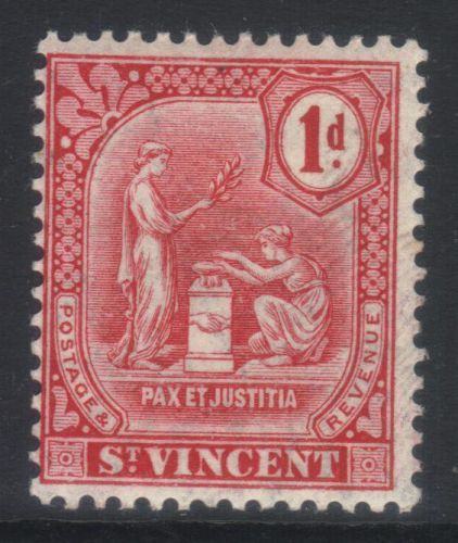 St vincent 1909-1911 definitives sg103 m/m