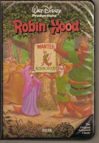 Robin Hood (BETA/Betamax) 1973 Disney