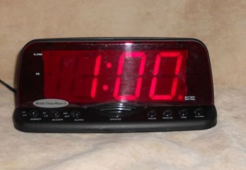 QLink ClearWave 3 Alarm Clock: Reduces EMFs/ Undisturbed Sleep