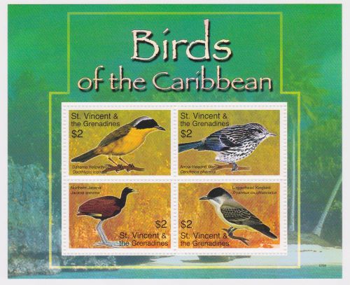 St Vincent | Birds of the Caribbean, 2007 | Sc 3567