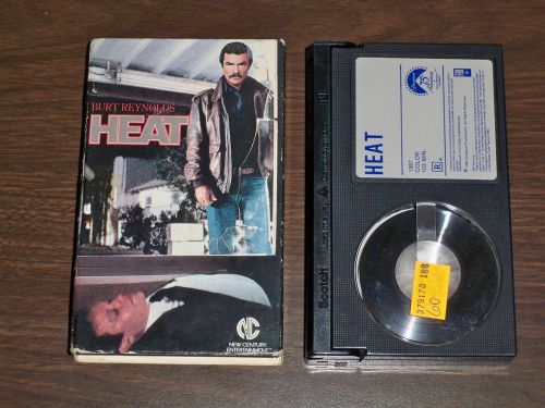HEAT - BETA RARE - 1987 Burt Reynolds - ACTION CULT - PARAMOUNT