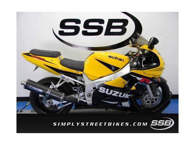 2001 Suzuki GSX-R600 Sportbike 